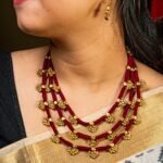Handcrafted Odisha Tribal Dhokra Layered Necklace with Earrings – Jaya