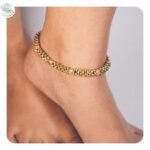 Handcrafted Odisha Tribal Dhokra Anklet (Payal) – Hema