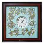 Tribal/Non Tribal hand painted (Pattachitra) Wall Clock with frames (SJC001)