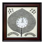 Tribal/Non Tribal Hand Painted Wall Clock with frames (SJC010)