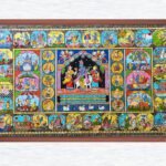 Shri Krishna Life-Story and Leela Pattachitra Art Painting (SASP02)