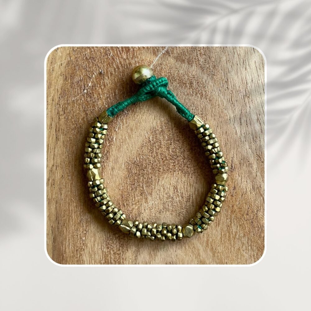 Pure Handmade Dhokra/Tribal Bracelet (CHB 08)